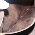 FENDI Zucca Canvas Hand Bag 2way Black Brown62975