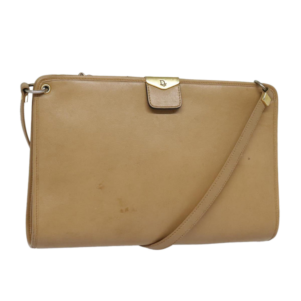 Dior  Leather Shoulder Bag (Pre-Owned)