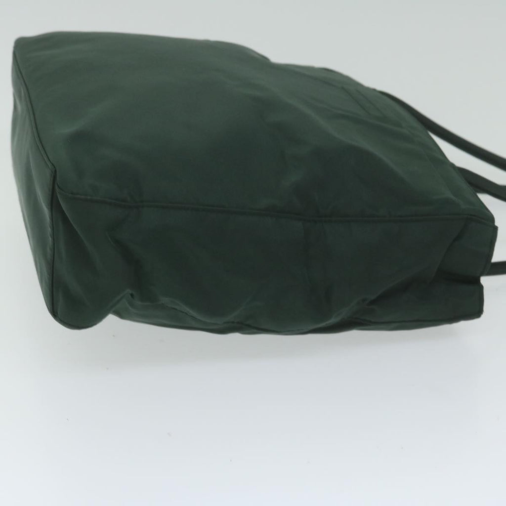 PRADA Shoulder Bag Nylon Green  62985