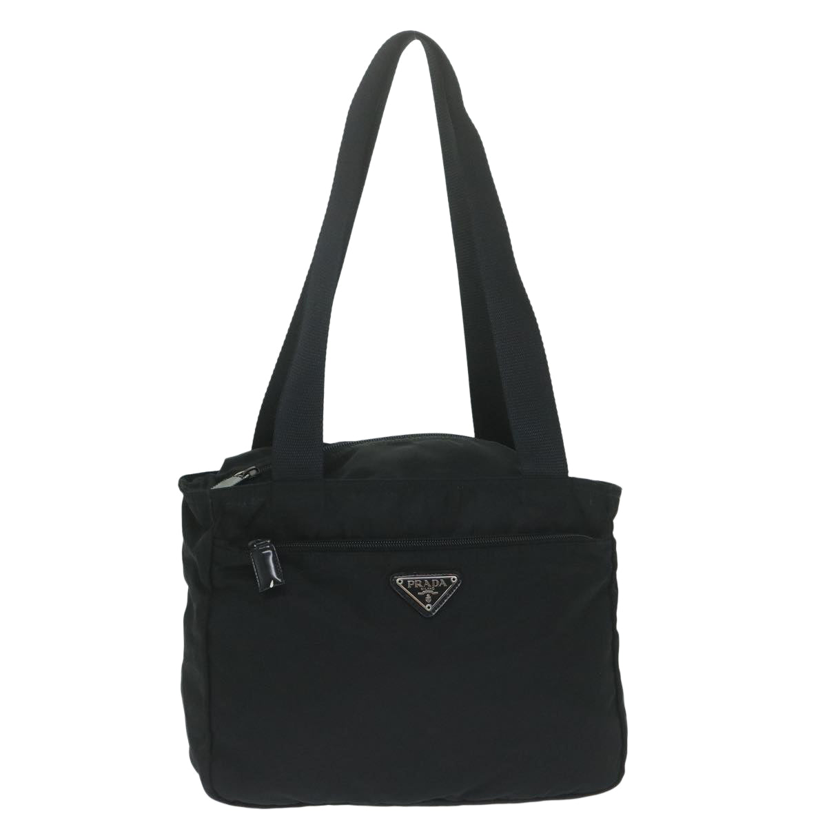 PRADA Shoulder Bag Nylon Black  62986