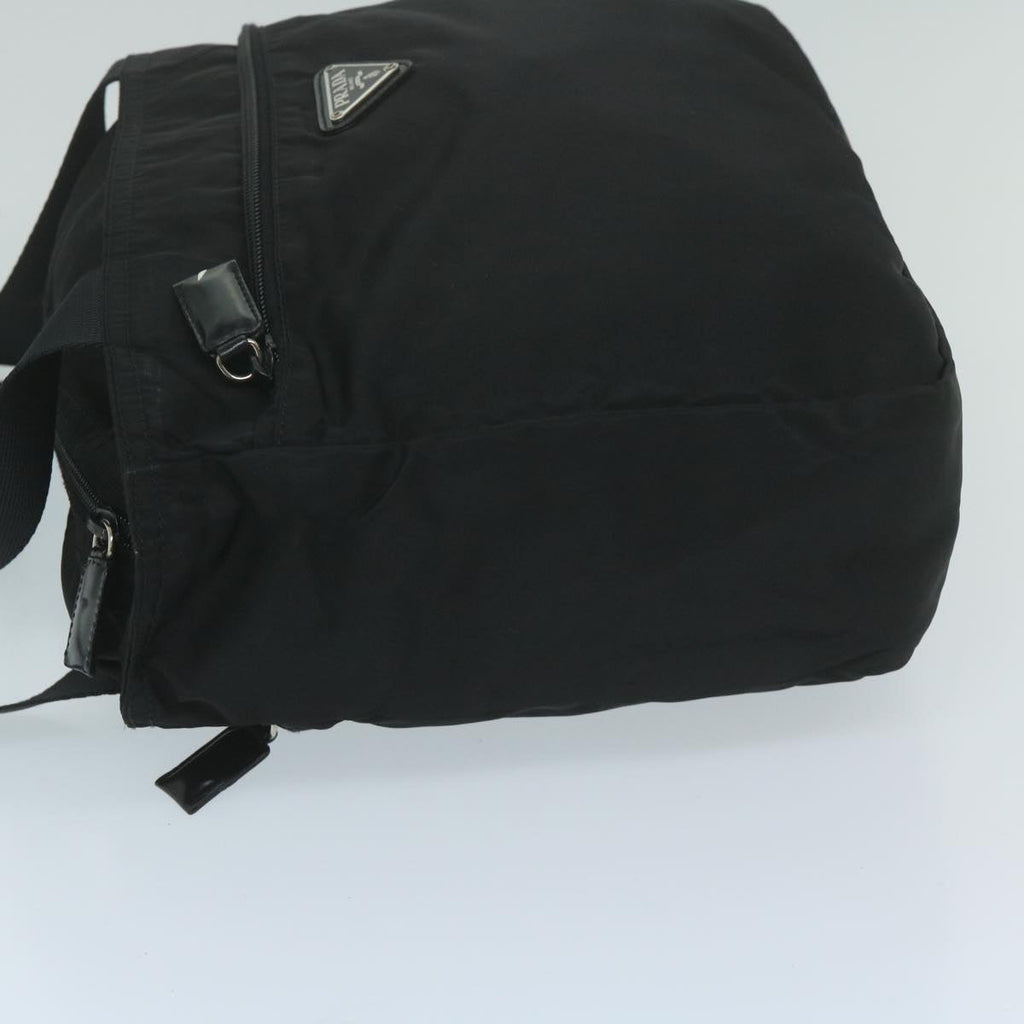 PRADA Shoulder Bag Nylon Black  62986