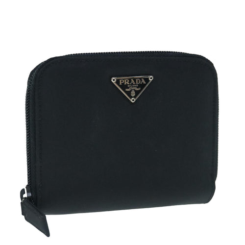 PRADA Wallet Nylon Black  62990