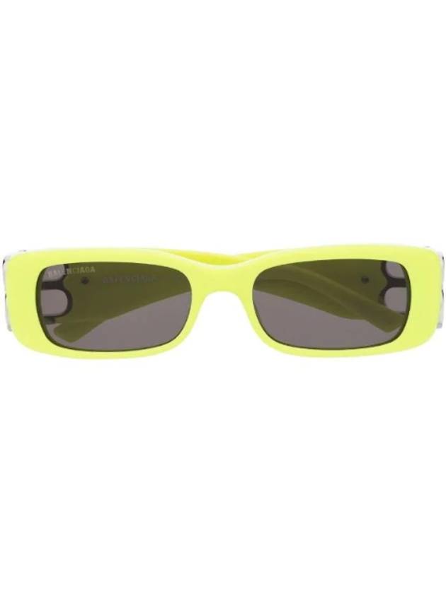 Balenciaga Eyewear Logo Decorated Rectangular Frame Sunglasses BB0096S