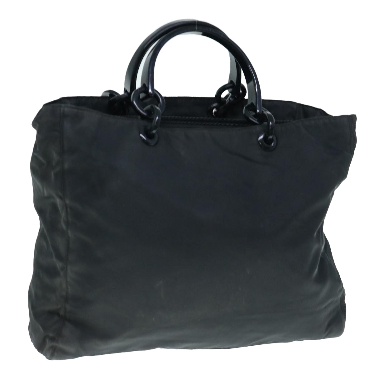PRADA Hand Bag Nylon Black  63029