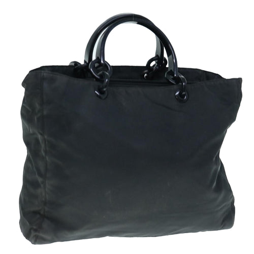 PRADA Hand Bag Nylon Black  63029