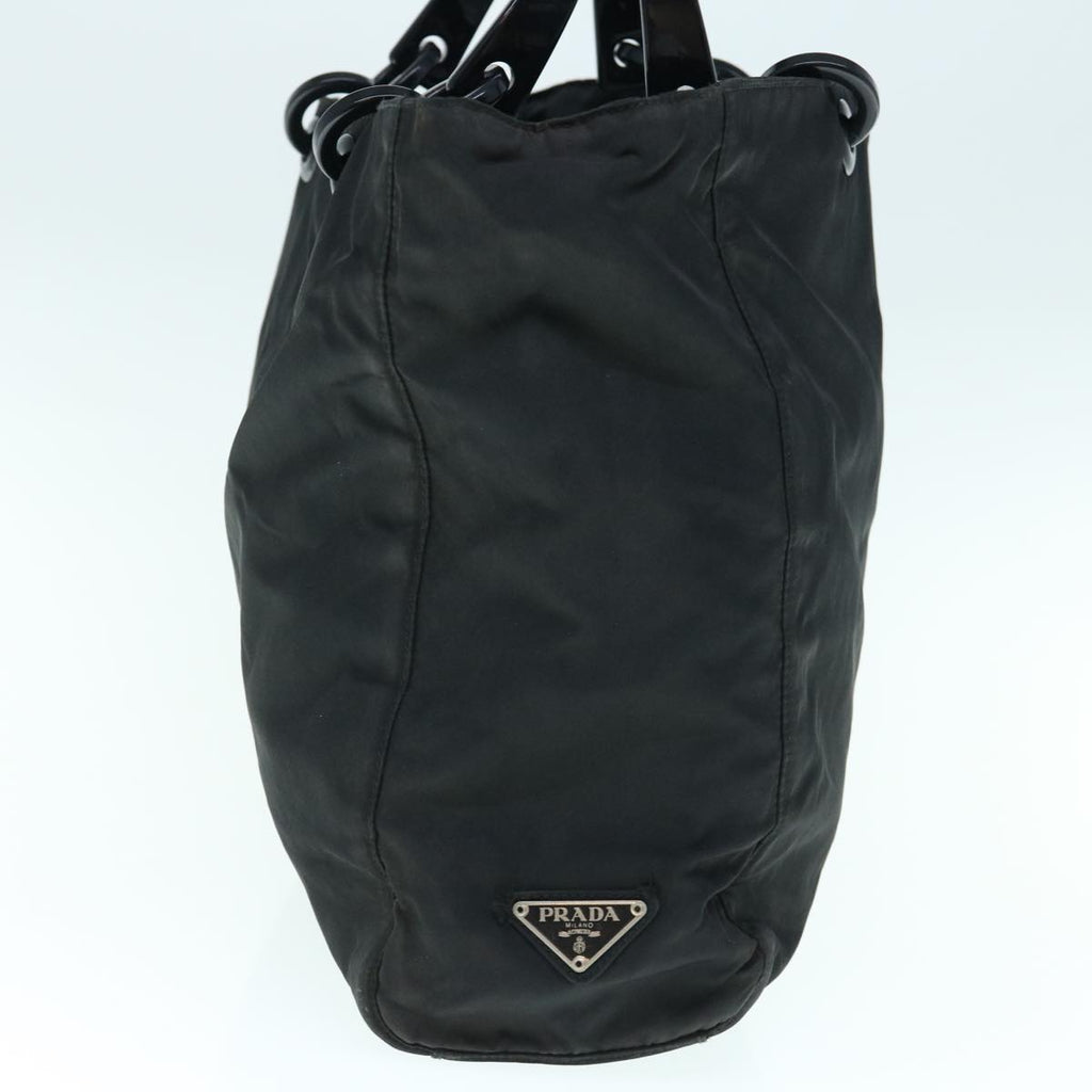PRADA Hand Bag Nylon Black  63029