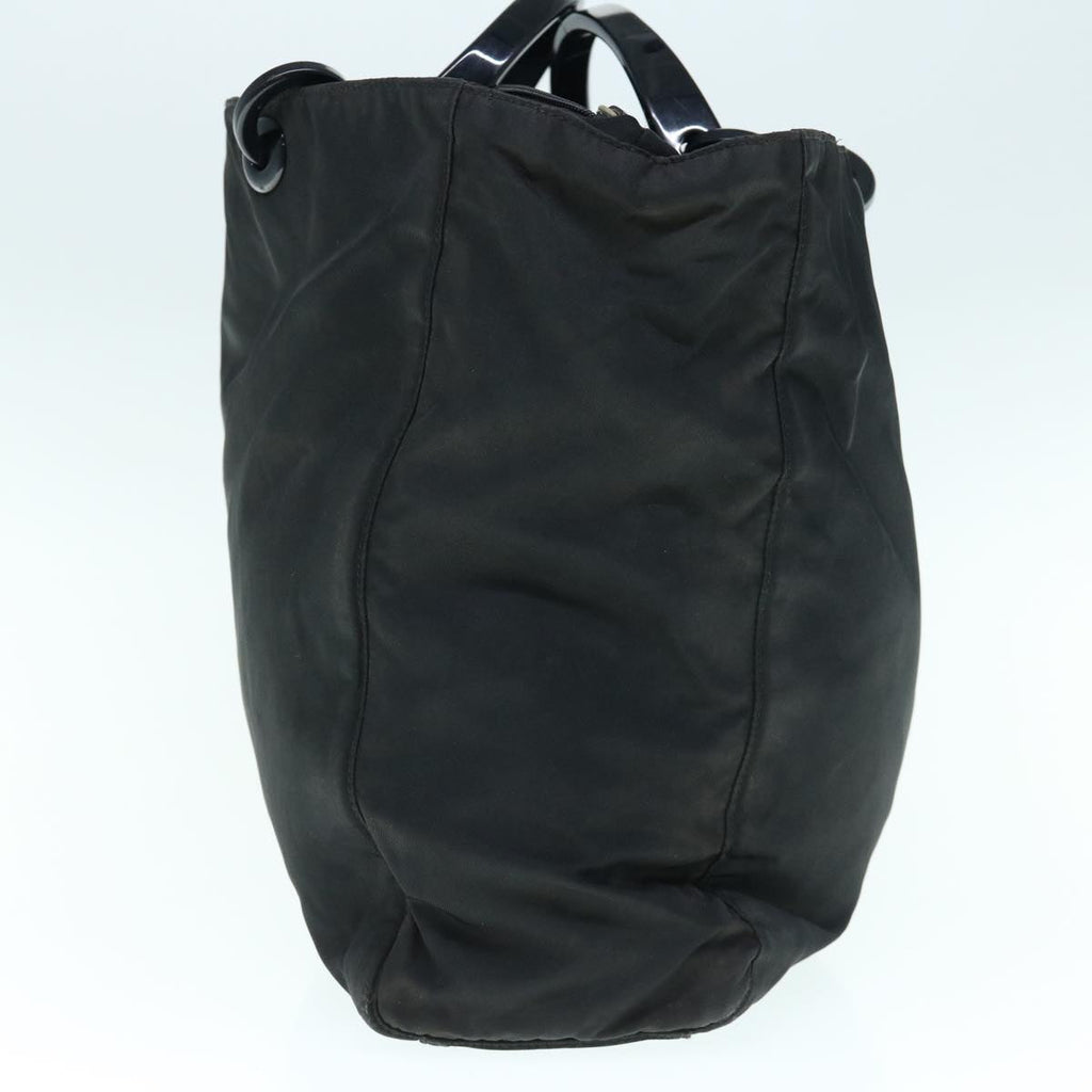 PRADA Hand Bag Nylon Black  63029