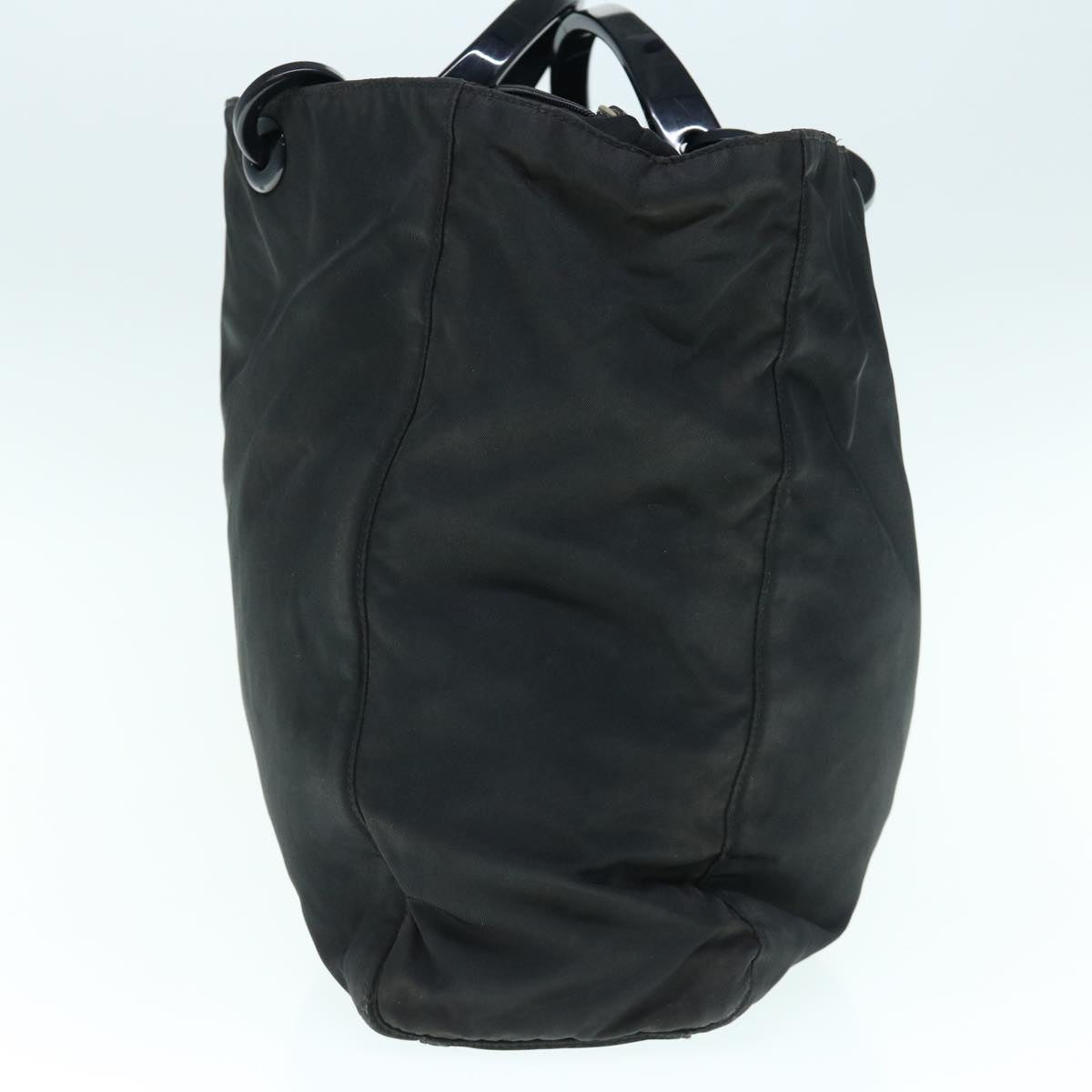 PRADA Hand Bag Nylon Black  63029