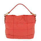 PRADA Hand Bag Nylon Orange  63117