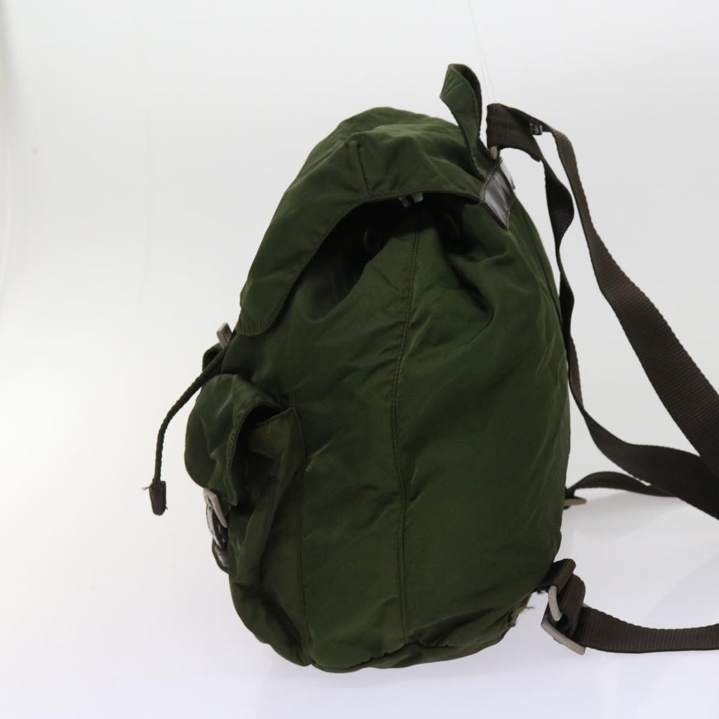 PRADA Backpack Nylon Khaki  63118