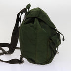 PRADA Backpack Nylon Khaki  63118