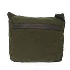 PRADA Shoulder Bag Nylon Khaki  63182