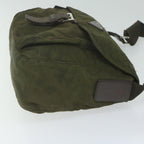 PRADA Shoulder Bag Nylon Khaki  63182