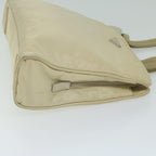 PRADA Tote Bag Nylon Cream  63183