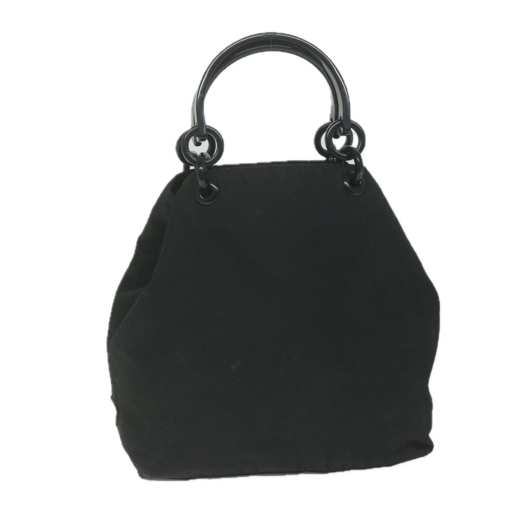 PRADA Hand Bag Nylon Black  63184