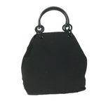 PRADA Hand Bag Nylon Black  63184