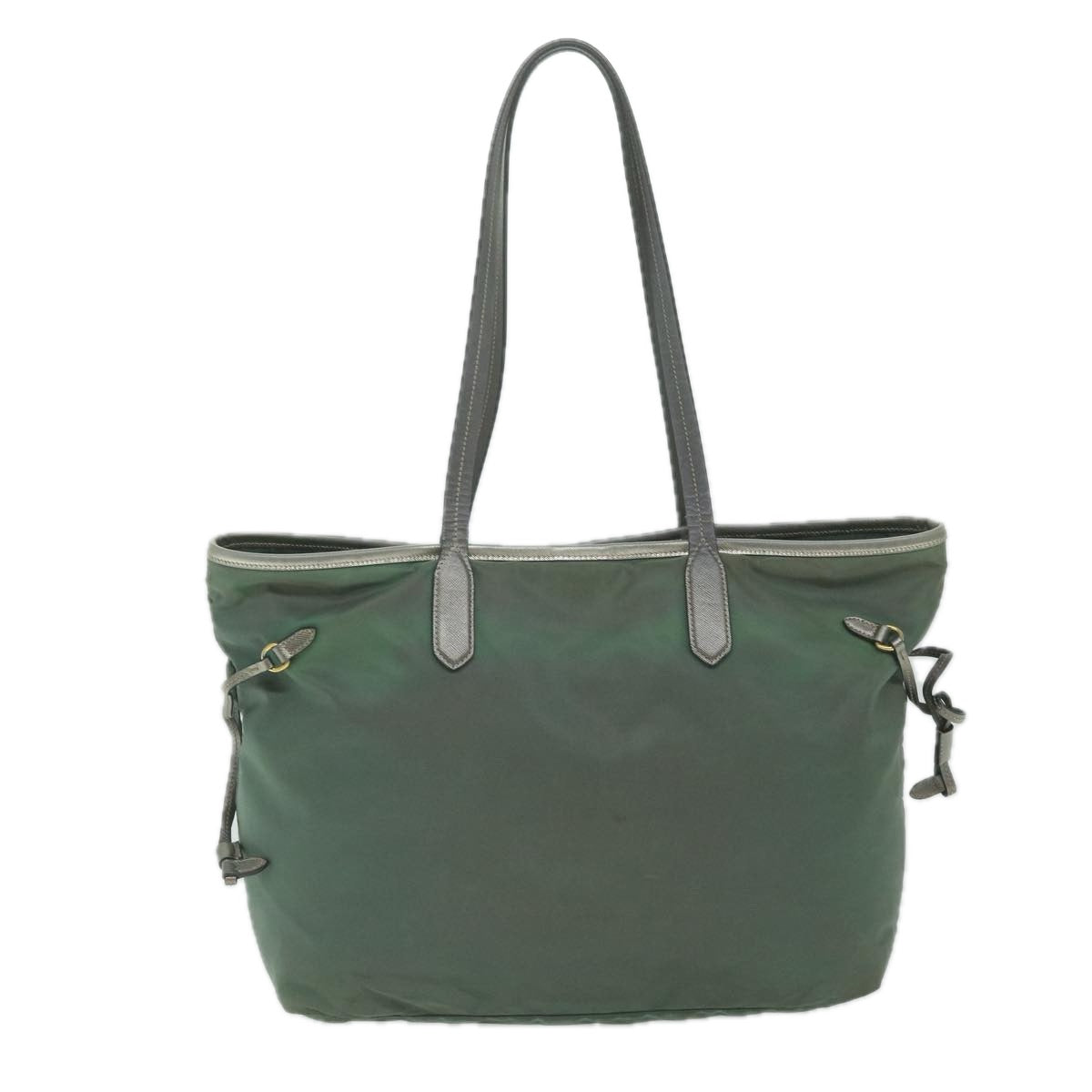 PRADA Tote Bag Nylon Khaki  63186