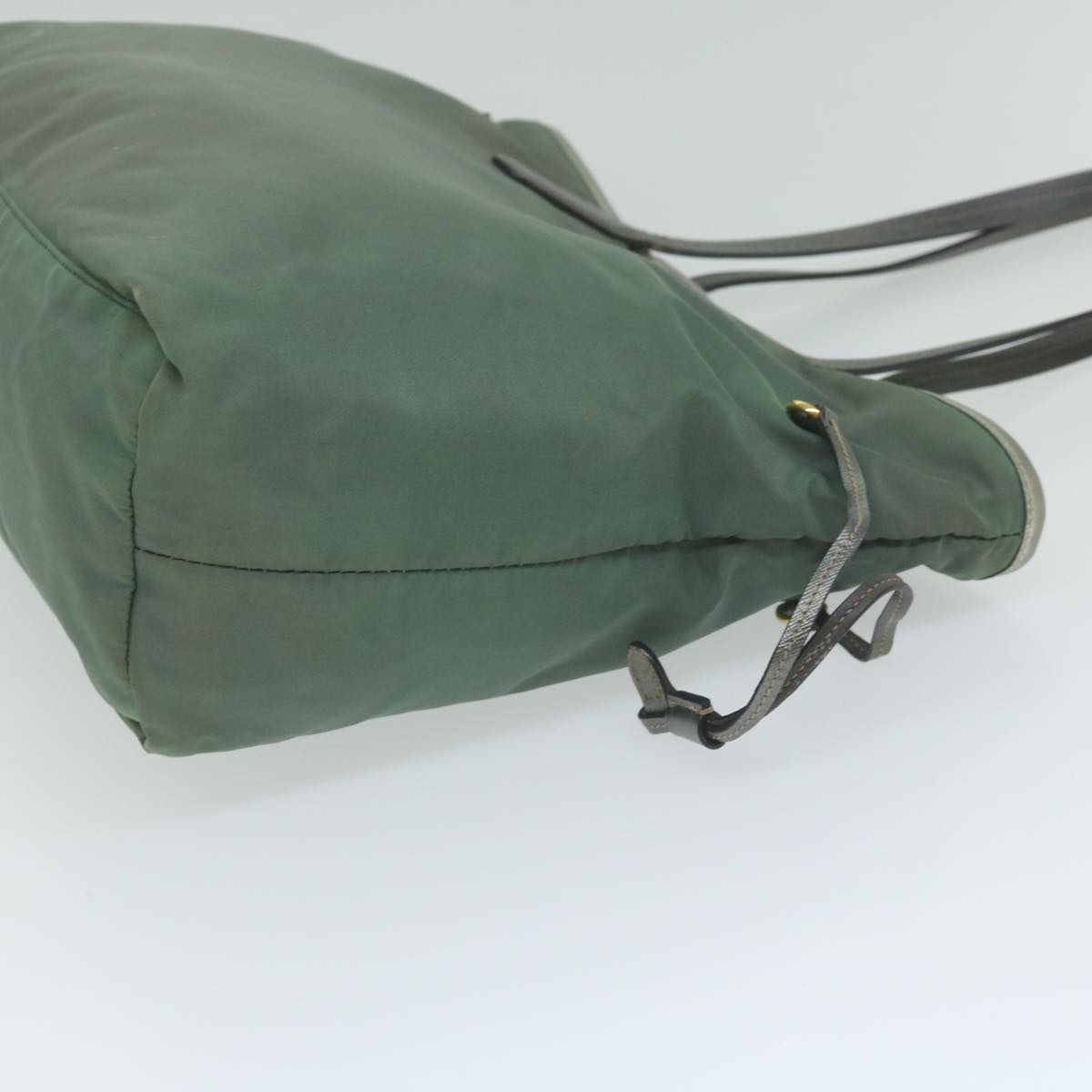 PRADA Tote Bag Nylon Khaki  63186