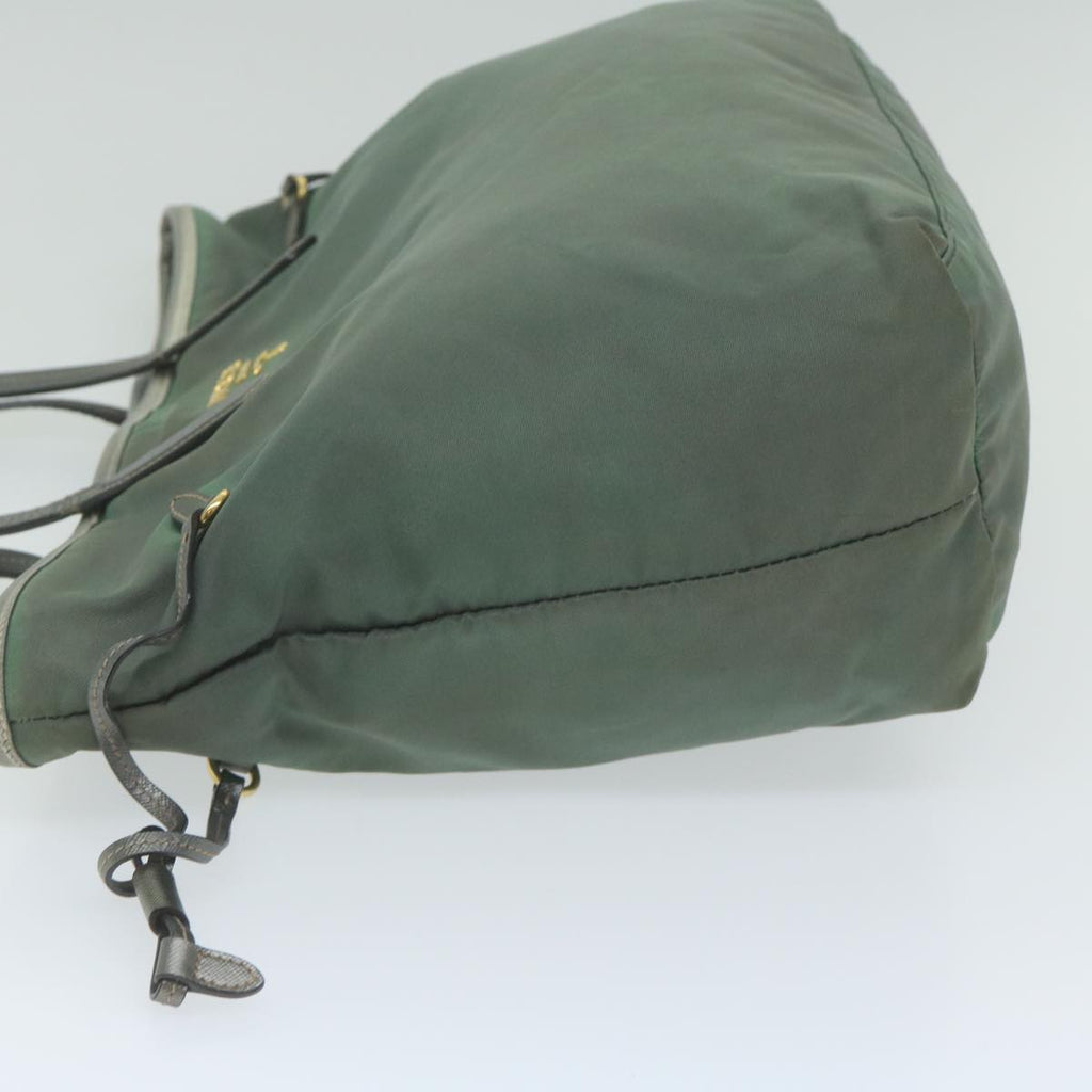 PRADA Tote Bag Nylon Khaki  63186