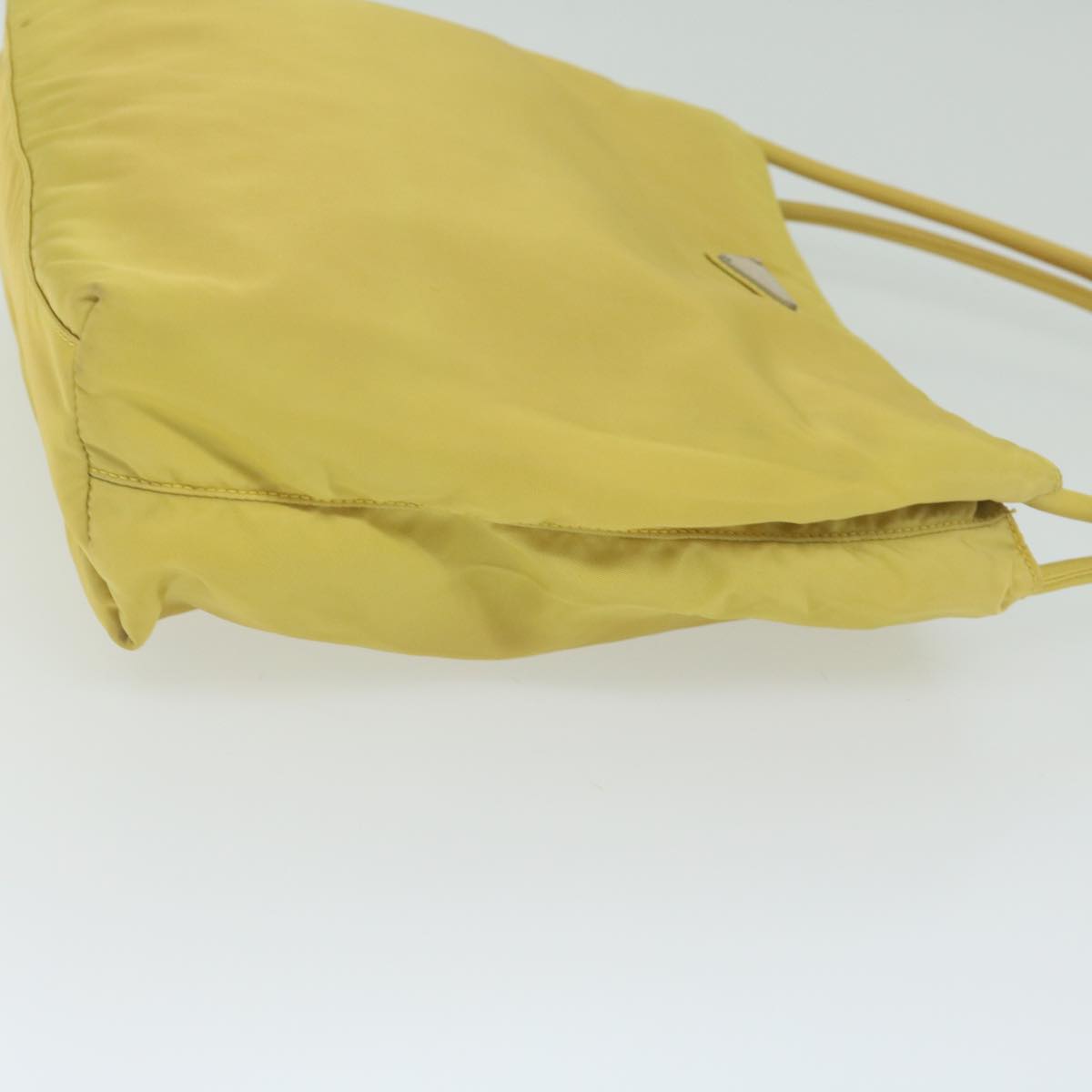 PRADA Tote Bag Nylon Yellow  63188