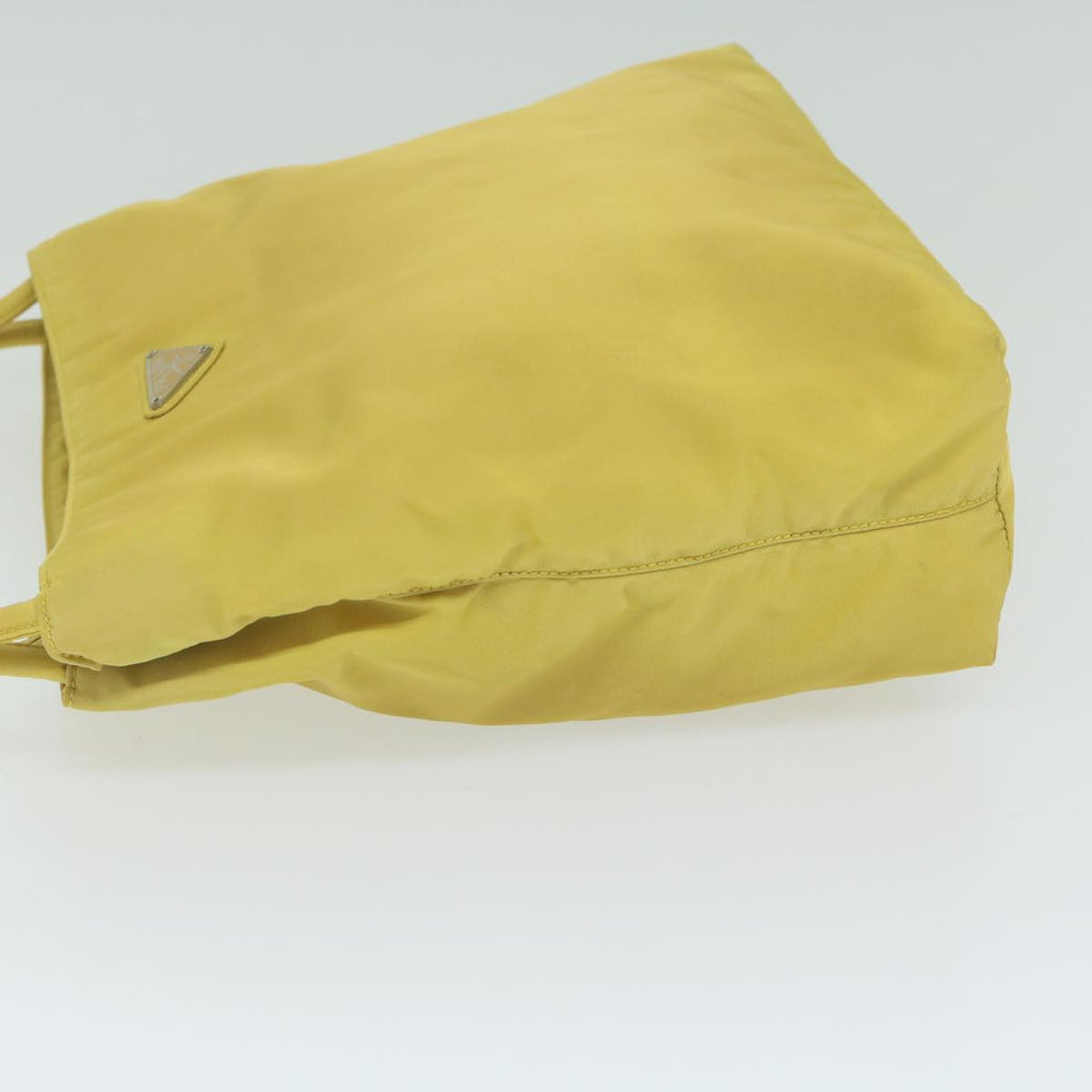 PRADA Tote Bag Nylon Yellow  63188