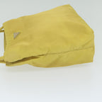 PRADA Tote Bag Nylon Yellow  63188