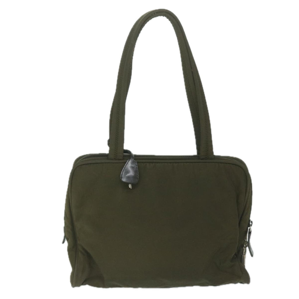 PRADA Tote Bag Nylon Khaki  63190
