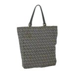 FENDI Zucchino Canvas Hand Bag Navy63193