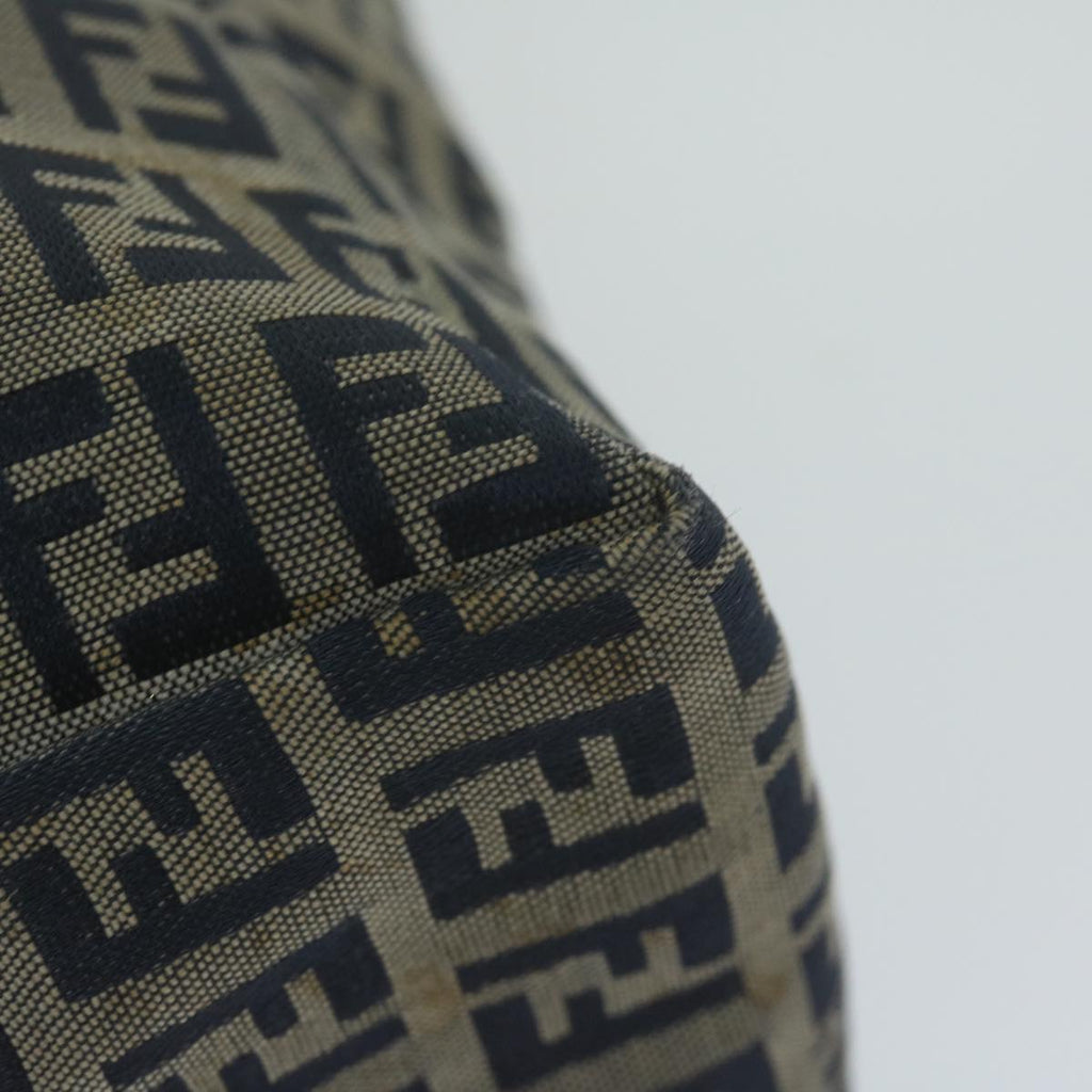 FENDI Zucchino Canvas Hand Bag Navy63193