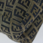 FENDI Zucchino Canvas Hand Bag Navy63193