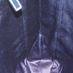 FENDI Zucchino Canvas Hand Bag Navy63193