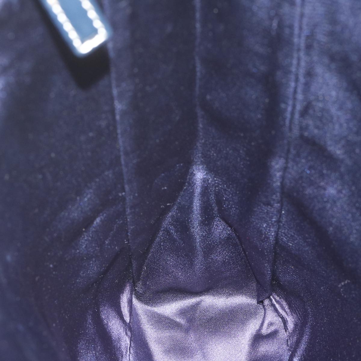 FENDI Zucchino Canvas Hand Bag Navy63193