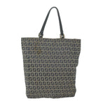 FENDI Zucchino Canvas Hand Bag Navy63193