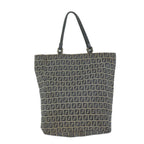 FENDI Zucchino Canvas Hand Bag Navy63193