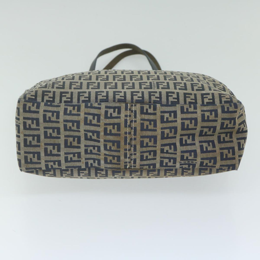 FENDI Zucchino Canvas Hand Bag Navy63193
