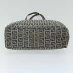 FENDI Zucchino Canvas Hand Bag Navy63193