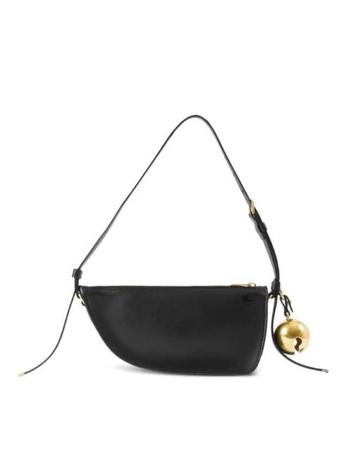 Burberry FW23 Mini Leather Shield Sling Shoulder Bag 8077580 A1189BLACK
