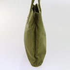 PRADA Hand Bag Nylon Khaki  63208