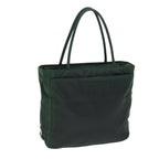 PRADA Hand Bag Nylon Green  63209