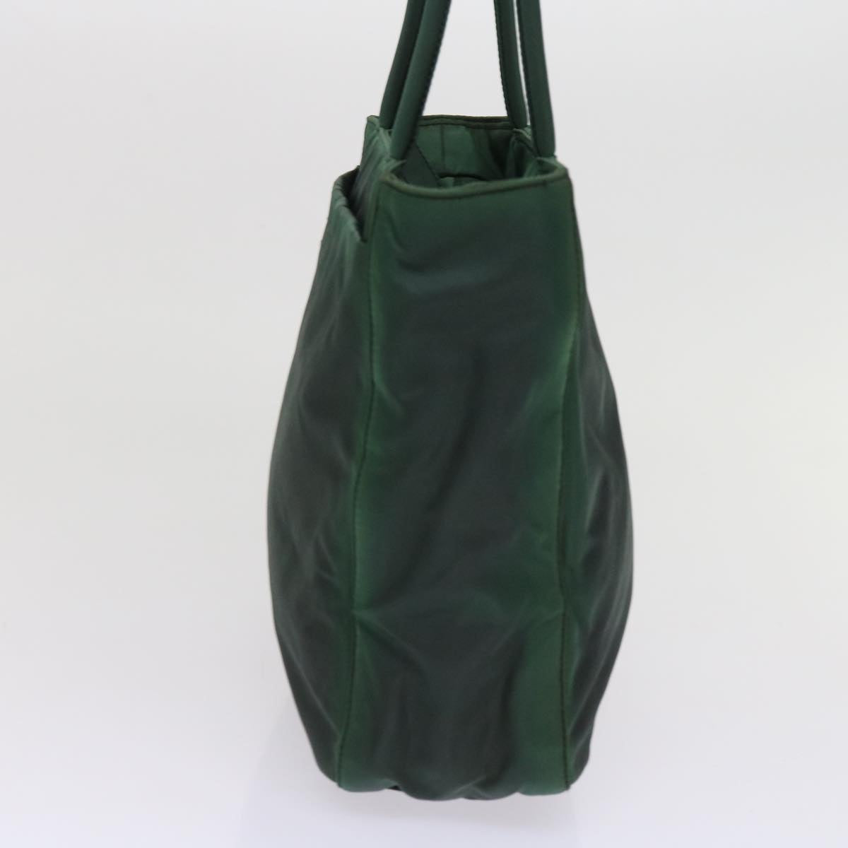 PRADA Hand Bag Nylon Green  63209
