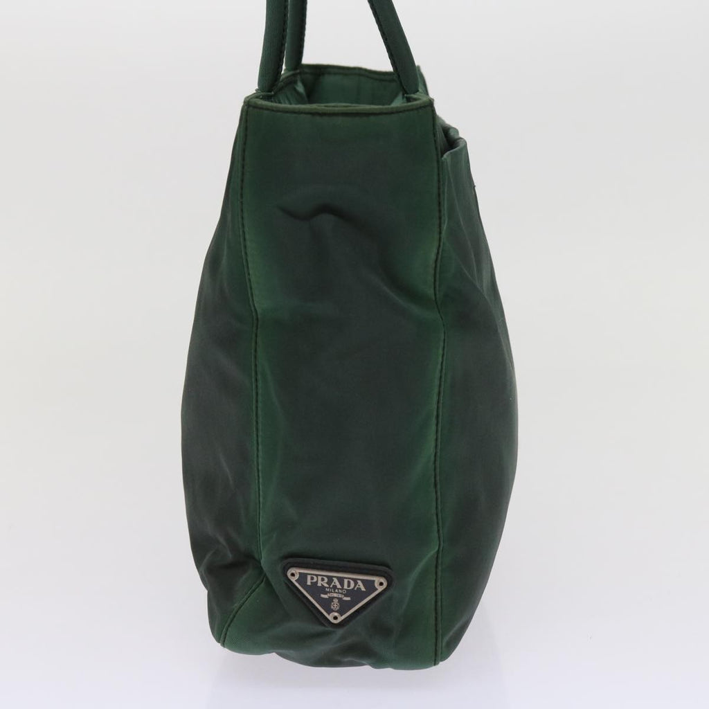 PRADA Hand Bag Nylon Green  63209