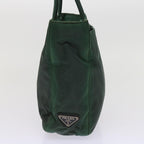 PRADA Hand Bag Nylon Green  63209