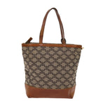 CELINE Macadam Canvas Tote Bag Beige  63249