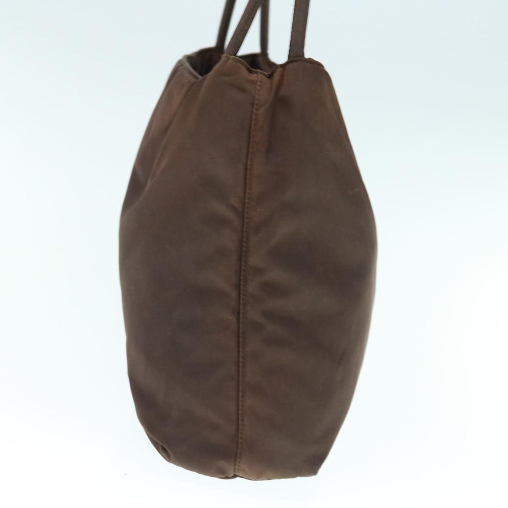 PRADA Tote Bag Nylon Brown  63259