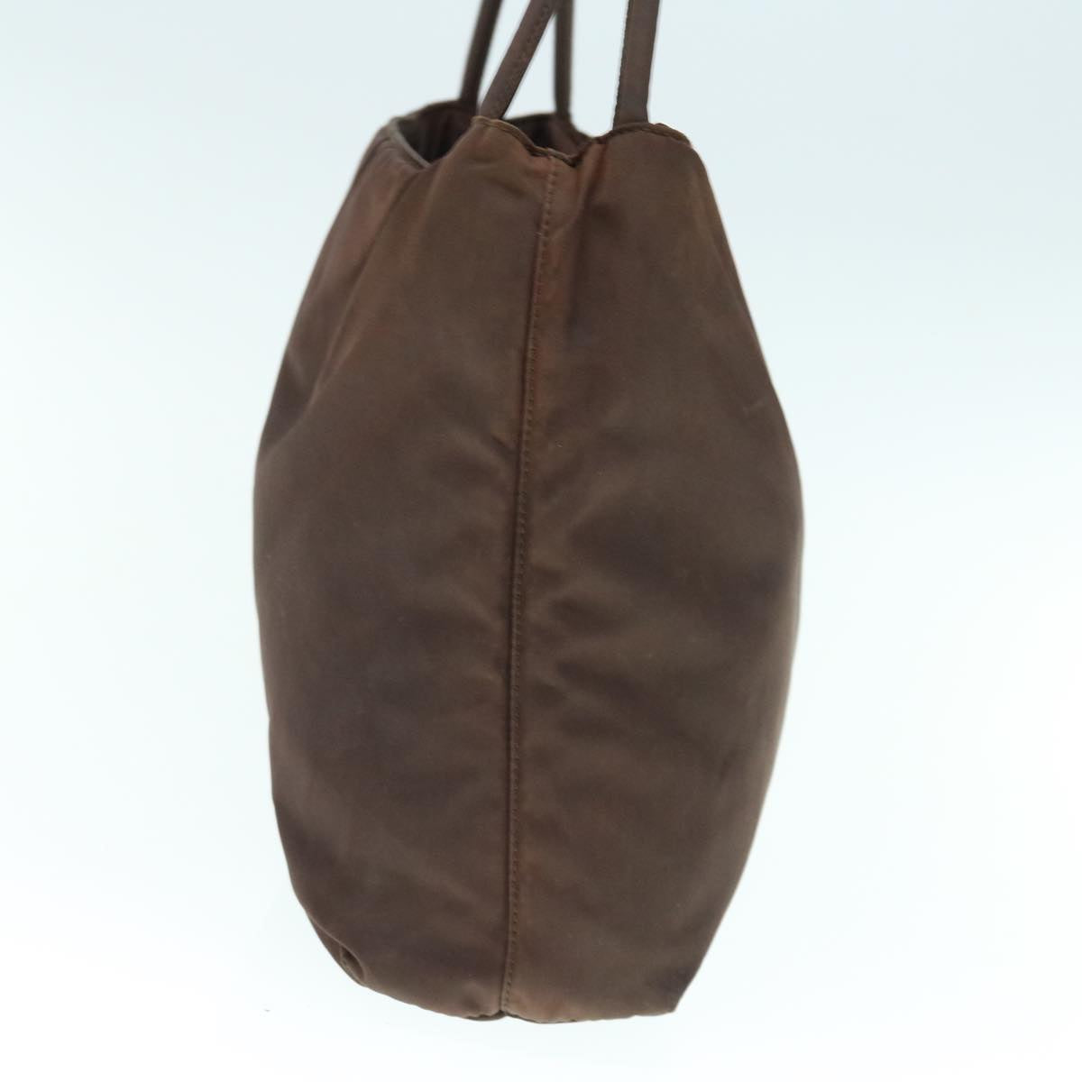 PRADA Tote Bag Nylon Brown  63259