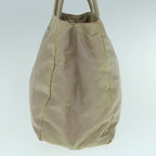 PRADA Hand Bag Nylon Beige  63260
