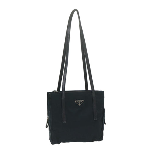 PRADA Shoulder Bag Nylon Navy  63380
