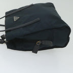 PRADA Shoulder Bag Nylon Navy  63380