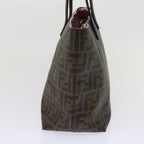 FENDI Zucca Canvas Tote Bag Black Brown63397
