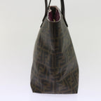 FENDI Zucca Canvas Tote Bag Black Brown63397